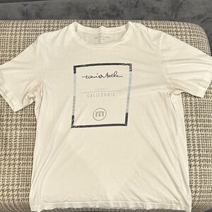 Travis Mathew White Graphic Tee